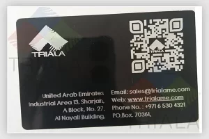 Engraving – Barcode and QR tags