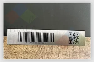 Engraving – Barcode and QR tags