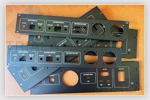 Engraving – Control Panel fascias