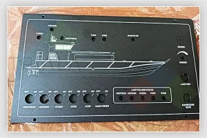 Engraving – Control Panel fascias