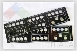 Engraving – Control Panel fascias