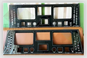 Engraving – Control Panel fascias