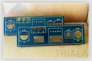 Engraving – Control Panel fascias