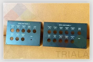 Engraving – Control Panel fascias