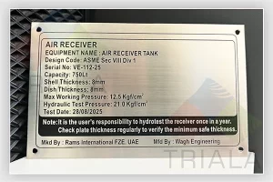 Engraving – Machine Plates