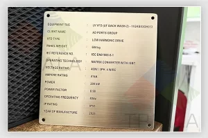 Engraving – Machine Plates