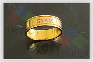 engraving on jewellery