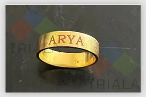 engraving on jewellery