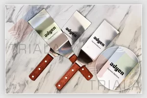 engraving on kitchen utensils