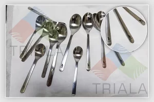 engraving on kitchen utensils