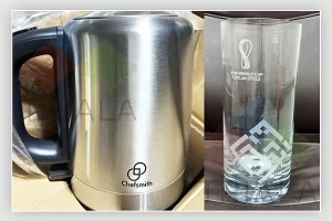 engraving on kitchen utensils