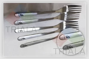 engraving on kitchen utensils