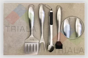 engraving on kitchen utensils