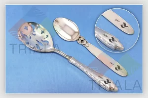 engraving on kitchen utensils