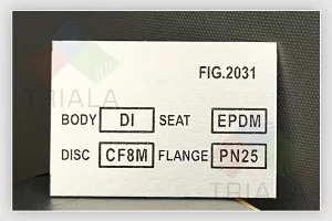 aluminium data plates