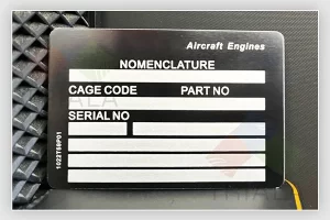 aluminium data plates