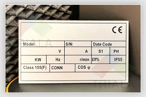 aluminium data plates
