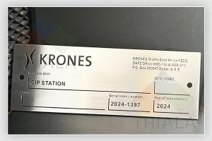 stainless steel data plates