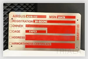 stainless steel data plates