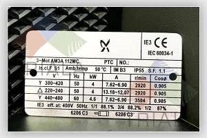 aluminium rating plate