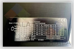 aluminium rating plate