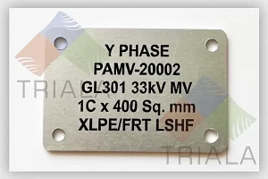 aluminium labels