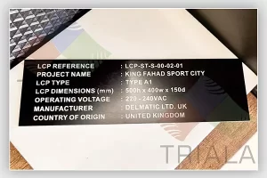 aluminium labels