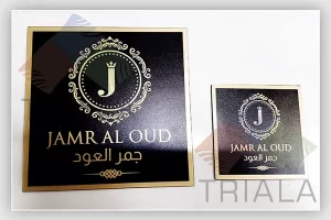 logo engraving on products