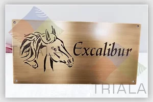 logo engraving on products