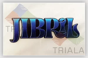 logo engraving on products