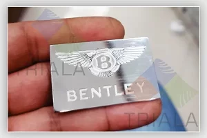 logo engraving on products