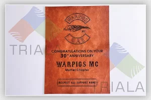 logo engraving on products